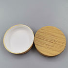 Tapa de bambú de madera reciclable de encargo del tarro poner crema cosmético del OEM
