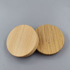 Tapa de bambú de madera reciclable de encargo del tarro poner crema cosmético del OEM