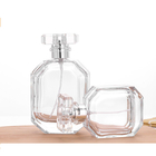 Botella de cristal cuadrada clara Custpmized 30ml del espray de perfume