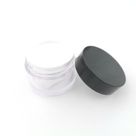 Tarro cosmético de la crema de la capacidad vacía clara 30g del color