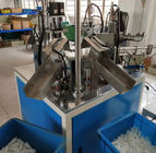 Cadena de producción automática del espray de la botella de la loción del champú, plantas de fabricación automatizadas superiores del tirón de la prensa del finger