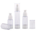 botella privada de aire plástica de 15ml 30ml 50ml para el empaquetado cosmético