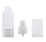 botella privada de aire plástica de 15ml 30ml 50ml para el empaquetado cosmético