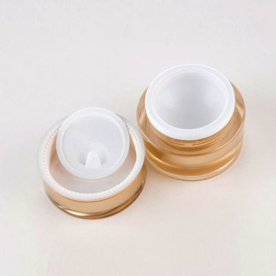 Tarro poner crema cosmético de acrílico 10g 20g 30g de la pared doble