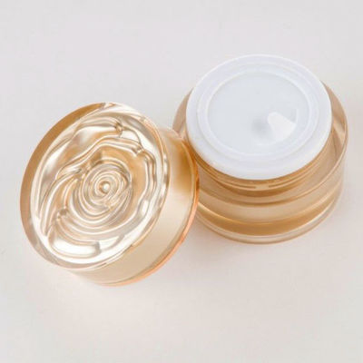 Tarro poner crema cosmético de acrílico 10g 20g 30g de la pared doble