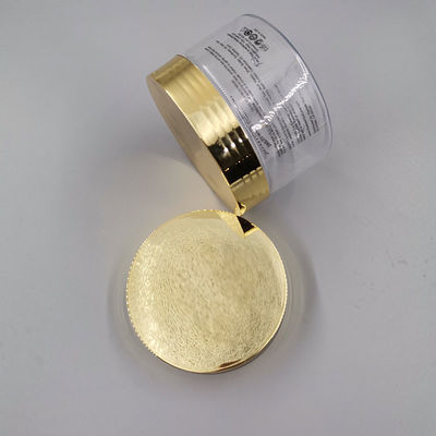Envase grande de la boca del tapón de tuerca revestido de aluminio cosmético plástico biodegradable de encargo del tarro