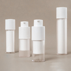 Embalajes reutilizables del cosmético no del derramamiento de la crema de la bomba de la botella del dispensador privado de aire del viaje