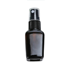 Aceites esenciales cosméticos de Amber Glass Spray Bottles For del cuadrado 30ML